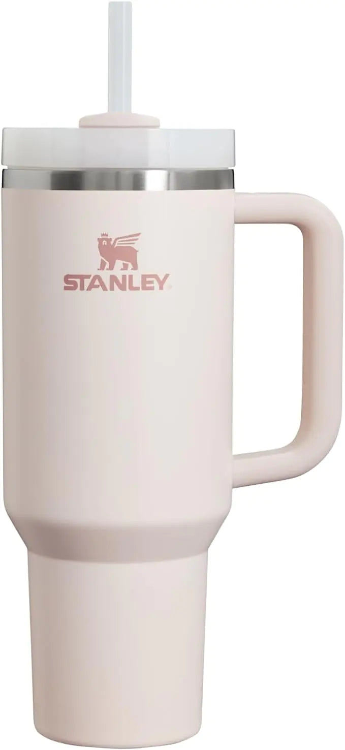 Stanley Quencher Insulated Stainless Tumbler with Lid and Straw