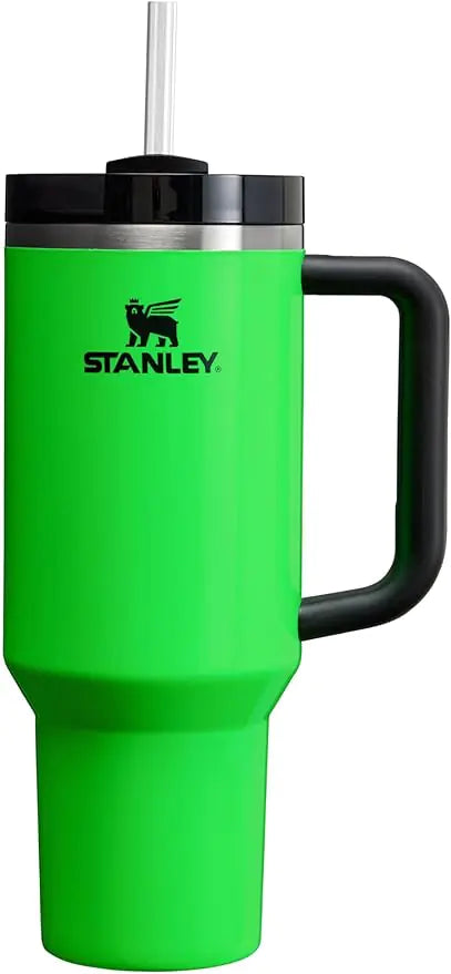 Stanley Quencher Insulated Stainless Tumbler with Lid and Straw