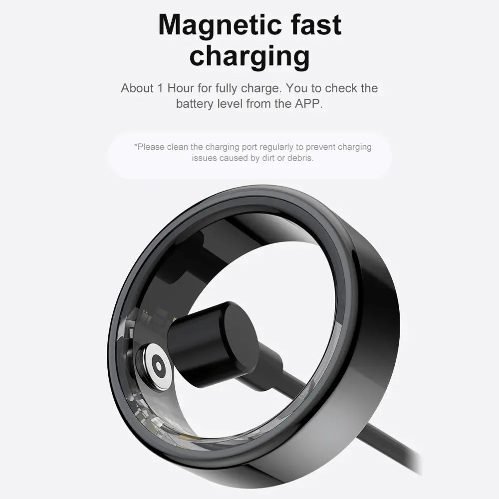 All-in-One Wellness Monitor Smart Ring