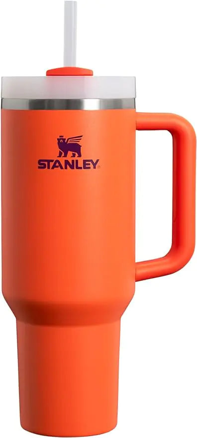 Stanley Quencher Insulated Stainless Tumbler with Lid and Straw