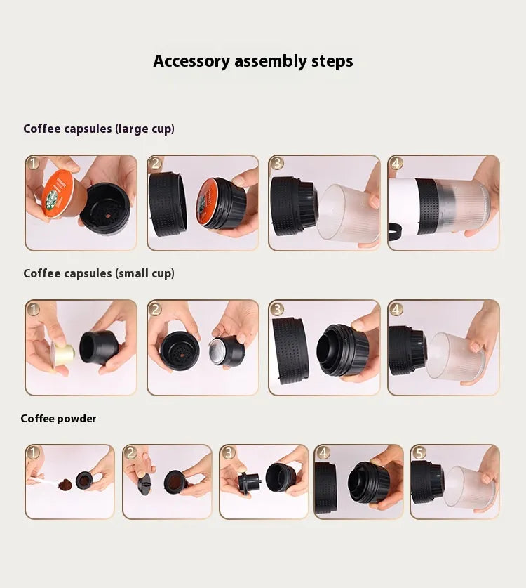 Portable Capsule Coffee Machine