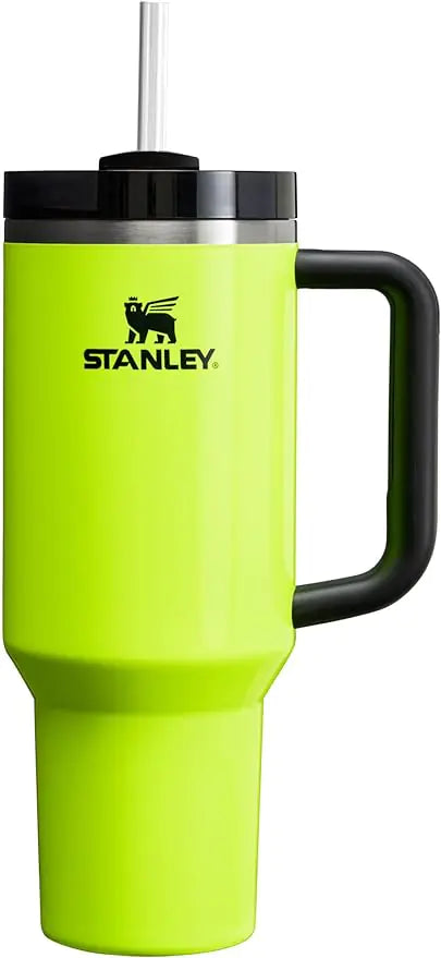 Stanley Quencher Insulated Stainless Tumbler with Lid and Straw