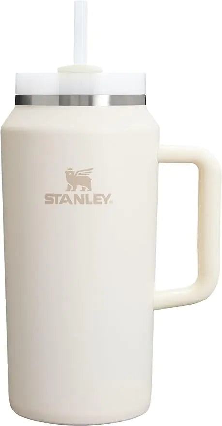 Stanley Quencher Insulated Stainless Tumbler with Lid and Straw