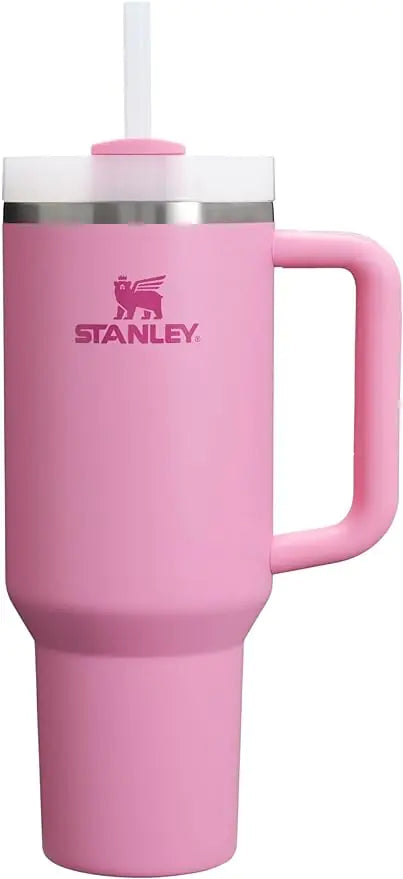 Stanley Quencher Insulated Stainless Tumbler with Lid and Straw