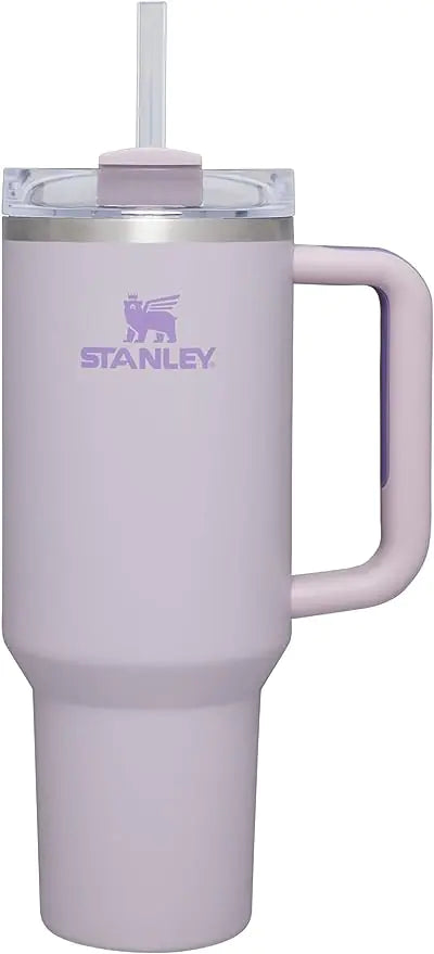 Stanley Quencher Insulated Stainless Tumbler with Lid and Straw